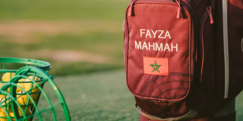 cours de golf féminin à marrakech avec fayza mahmah